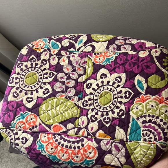 Vera Bradley Plum Crazy Tote - Picture 5 of 5